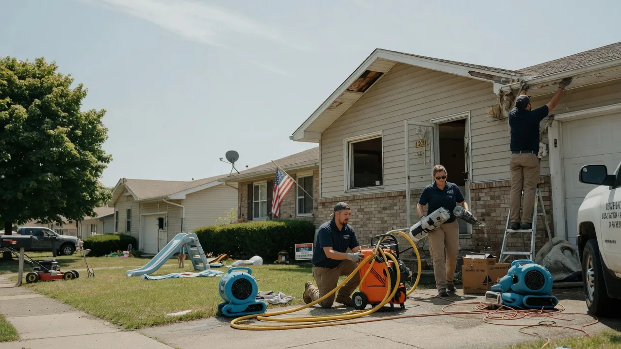 Water Damage Restoration in Brutus, MI near me